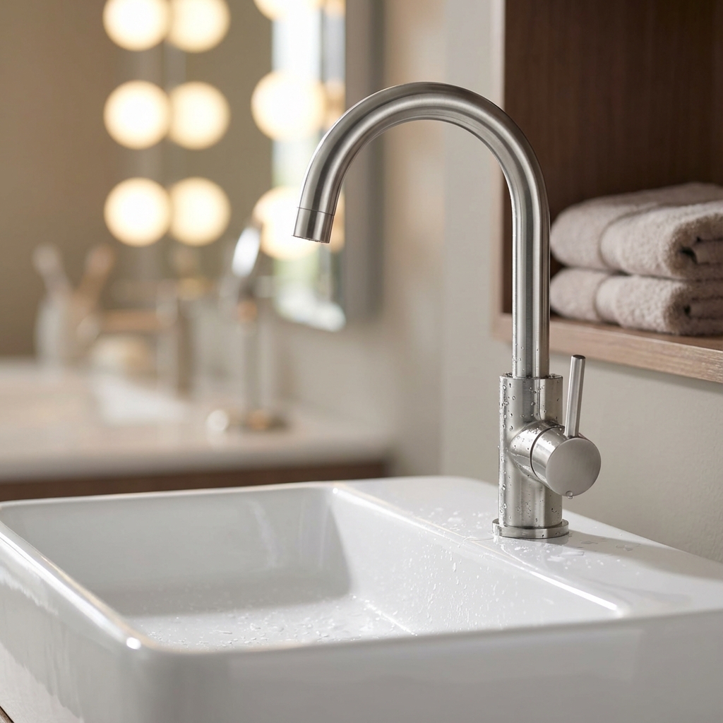 Premium Chrome Faucet